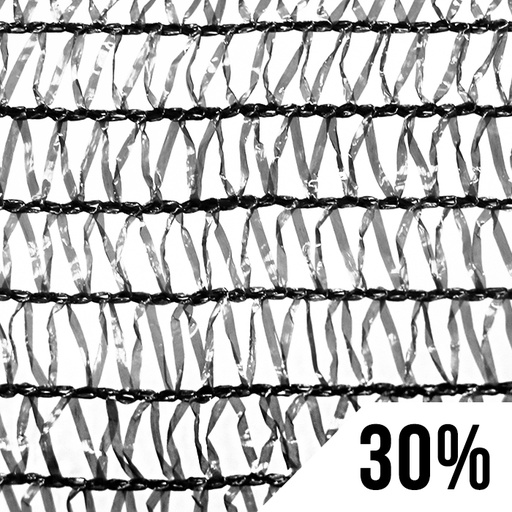 [721005BK] GROW1 Greenhouse Shade Cloth Black 30% Light Dep 20ft x 48ft