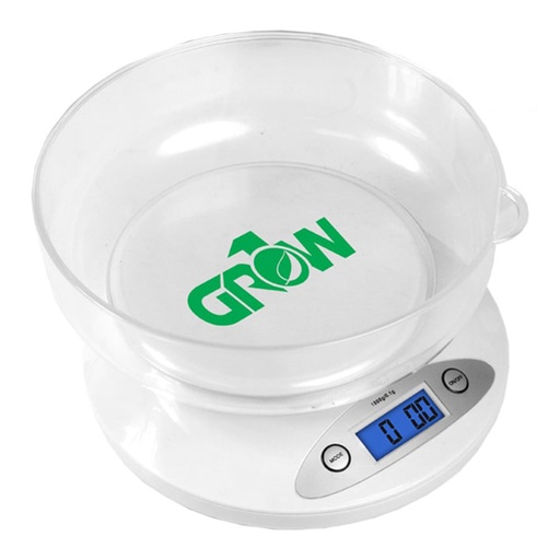 [508731] GROW1 Digital Nutrient Scale w/ Bowl 2.5lbs