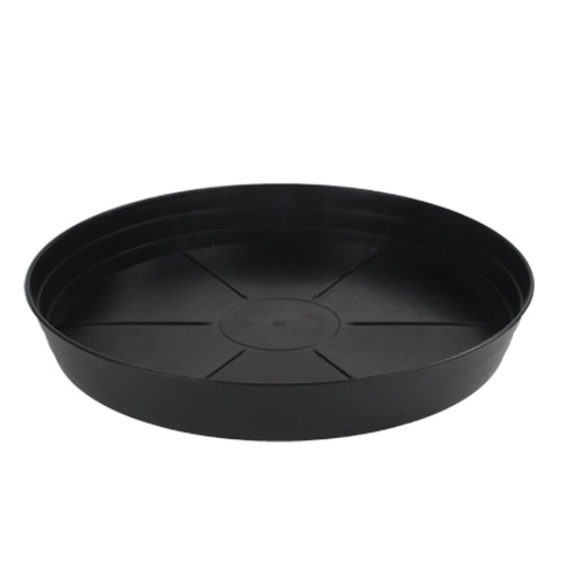 [908016] Grow1 16" Premium Black Injection Pot Saucers