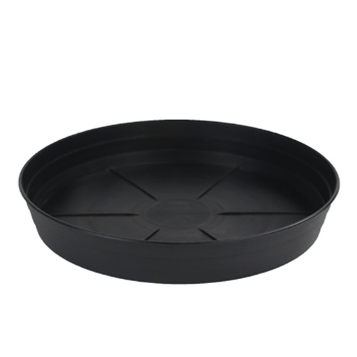 [908014] Grow1 14" Premium Black Injection Pot Saucers