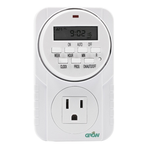 [710013] Grow1 120V Single Outlet Digital Timer