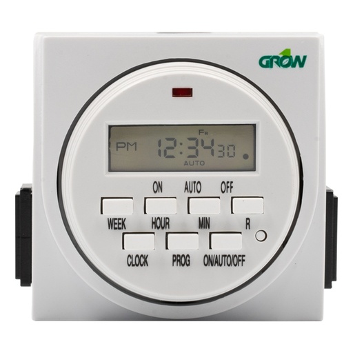 [710010] Grow1 120V Dual Outlet Digital Timer