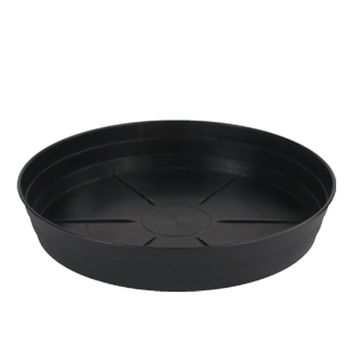 [908012] Grow1 12" Premium Black Injection Pot Saucers