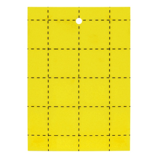 [571035-10-YL] Fly glue traps Yellow (3x5in) (Pack of 10)