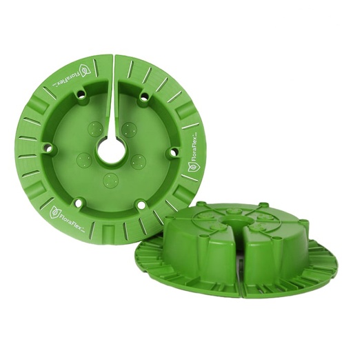 [FF102] FloraFlex Round Flood & Drip Shield w/ Gravity Drippers