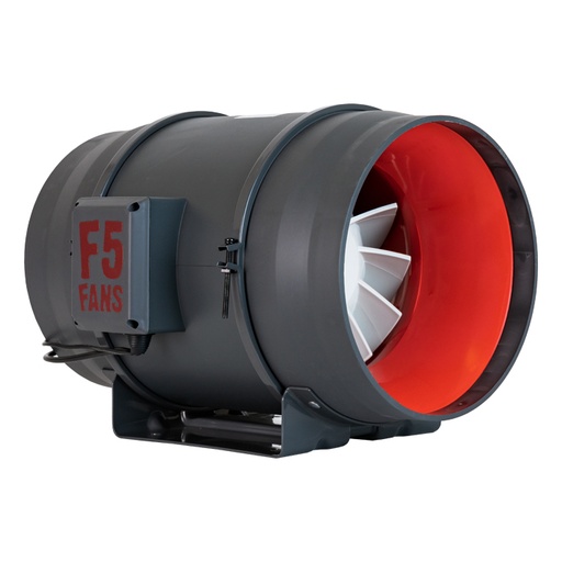 [981610] F5 Fans Turbo EC Inline Fan 10in