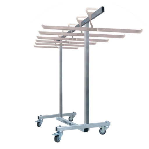 [DF-CHAMP-H41] DriFlower The Champ Rolling Harvest Rack w/ 41in J-Hangers