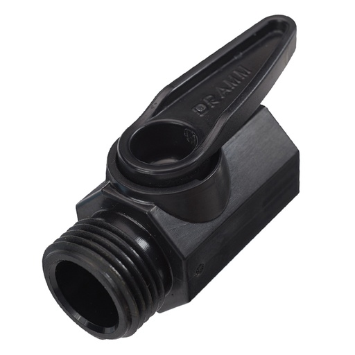 [DR60-22318] DRAMM QAV Shut-Off Valve Black