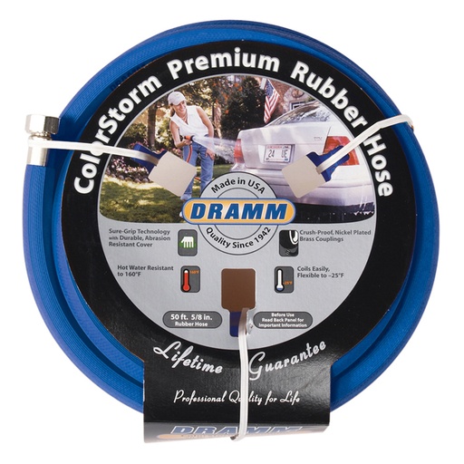 [DR10-17005] DRAMM Hose 5/8" X 50ft Blue