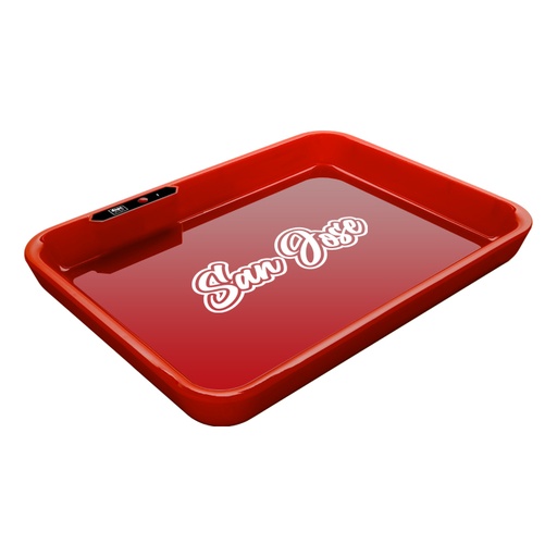 [914090] Dope Trays x San Jose – Red background white logo