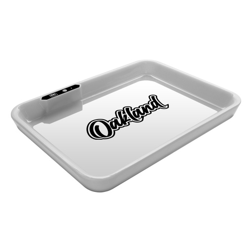 [914015] Dope Trays x Oakland – White Background Black Logo