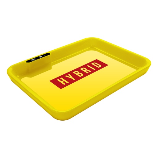 [914025] Dope Trays x Hybrid - yellow background red logo