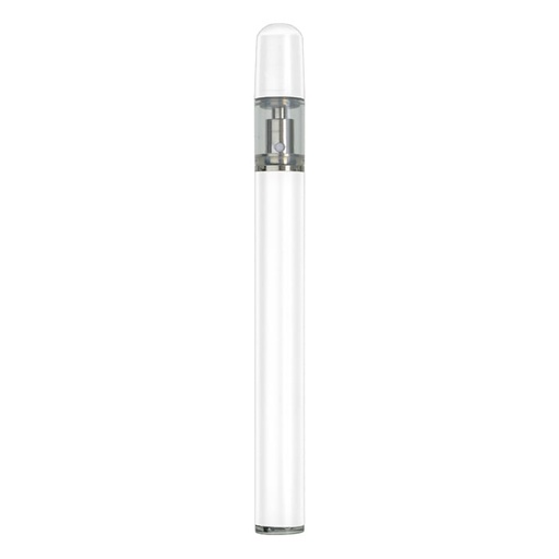 [180003] Disposable Vaporizer Pen 0.3ml w/ 1.6mm Opening White