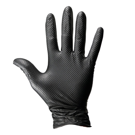 [671161] Dirt Defense 6mil Diamond Grip Nitrile Gloves Medium (100pcs/Box)