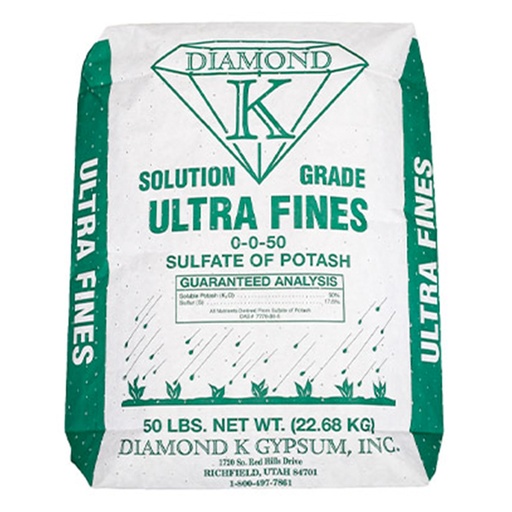 [DIAMOND-UFINES] Diamond K Solution Grade Ultra Fines Sulfate Of Potash 0-0-50