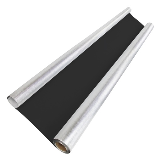[513050] Diamond Foil on Black 110 Micron 4ft x 50ft