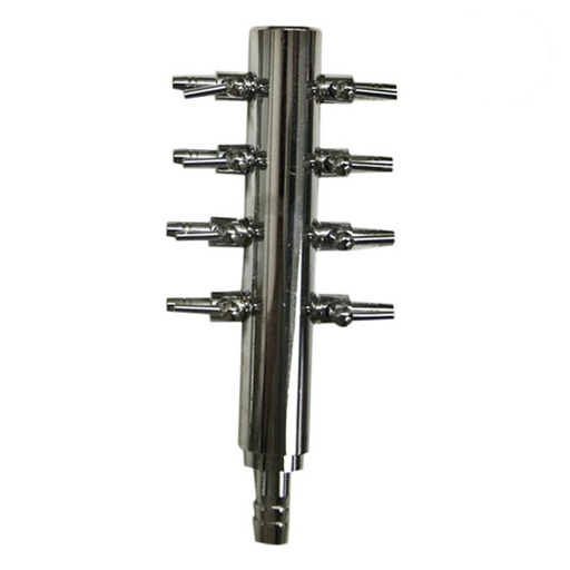 [861108] Chrome Air Divider 8 Outlet