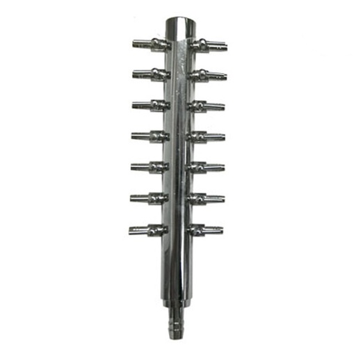 [861114] Chrome Air Divider 14 Outlet