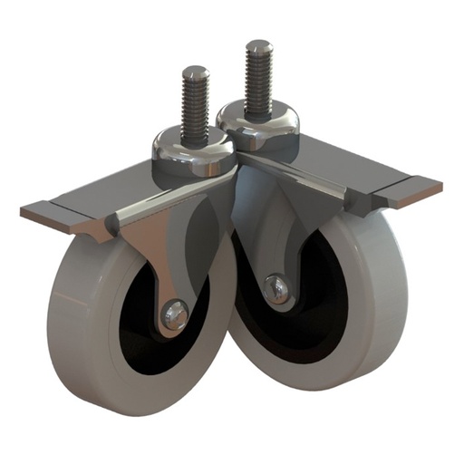 [777122-3.5WHEEL] CenturionPro 3.5" Wheels (Mini / Original / Silver Bullet) (SPECIAL ORDER ITEM)