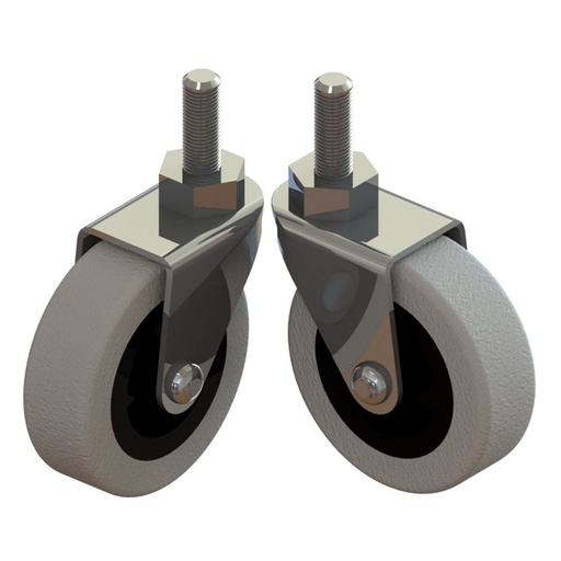 [777122-2.5WHEEL] CenturionPro 2.5" Wheels (Mini / Original / Silver Bullet) (SPECIAL ORDER ITEM)