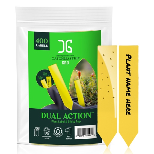 [AP993] Catchmaster Dual Action Plant Stakes 100pcs (4 Pack)