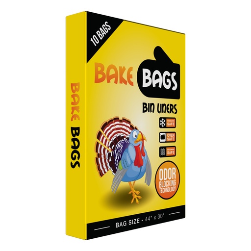 [788700] Bake Bags Bin Liners 44in x 30in (10 Pack)