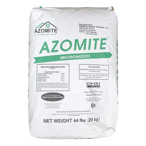 [AZO-MICRO-44LB] AZOMITE Micronized 44lbs