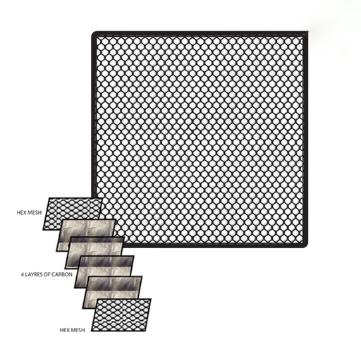 [886199] AWOL Carbon PAD Insert (12''x12'')