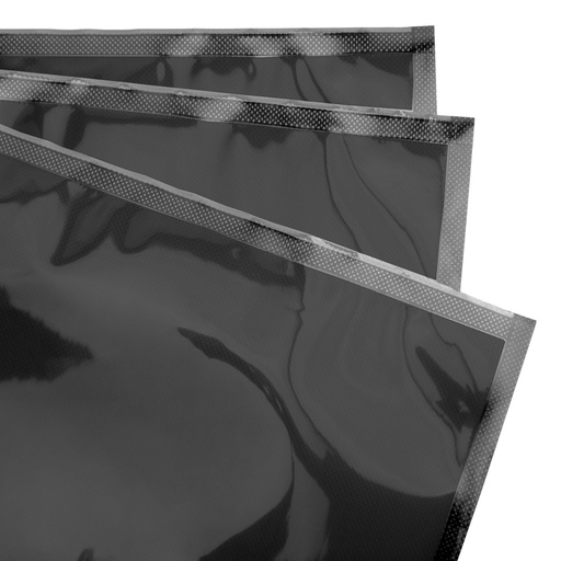 [131124BK] ArmorVac 11”x24” 5mil Precut Vacuum Seal Bags All Black (100 Pack)