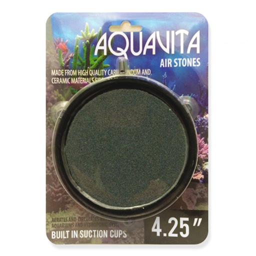 [851294] Aquavita 4.25'' Round Air Stone with Suction Cups