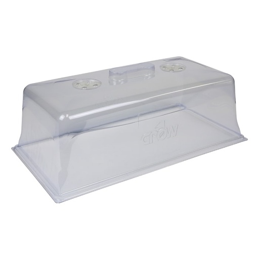 [912908] 8" Premium Propagation Dome w/ Vents - 10" x 20" x 8.25"