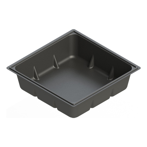 [069544] 70 Gallon Reservoir, Black, Square