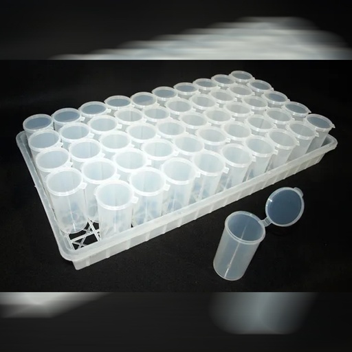 [PF2002] 4oz Flip-Top MicrocloneVials (50pcs)