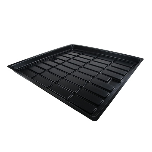 [069658-LP] 4'x4' Grow1 Lowride OD Black Flood Tray 3mill
