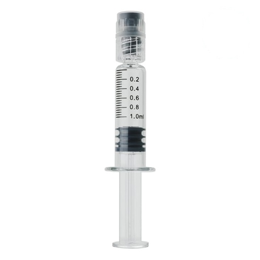 [180035] 1ML Glass Syringe Applicator Luer Lock Vape (100-pack)