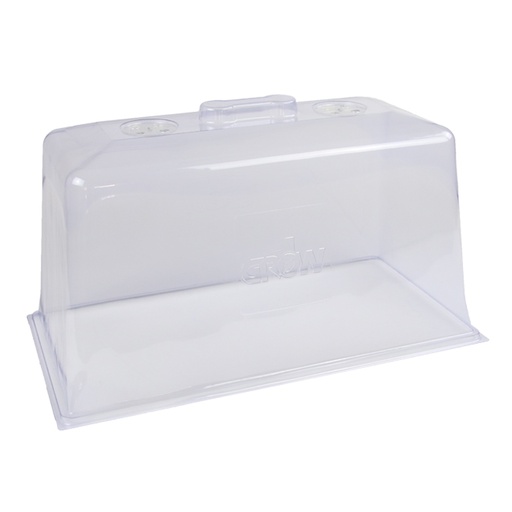[912912] 12" Premium Propagation Dome w/ Vents - 10" x 20" x 12"
