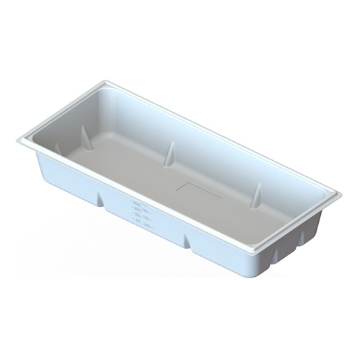 [069648] 100 Gallon Reservoir, White, Rectangle