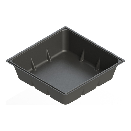 [069548] 100 Gallon Reservoir, Black, Square