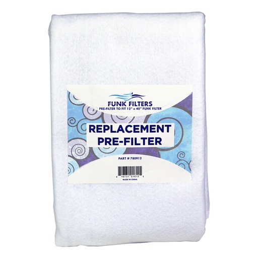 [780910] 10"x24" Funk Filter Replacement Pre-Filters