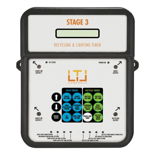 [Q-205003] **REFURBISHED** LTL STAGE3 Combination Recycling & Lighting timer,4-outlet