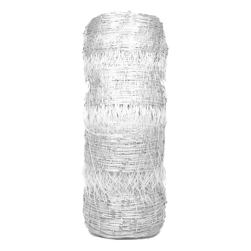 [114100] VineLine Durable Plastic Trellis Netting White Roll 4ft x 100ft w/ 6in Squares