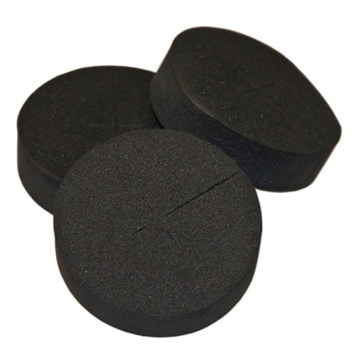 [171003] GROW1 Neoprene Inserts Black 3in (84pcs/Pack)