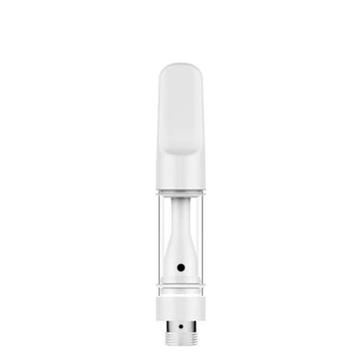 [180041] Full Ceramic Carts 0.5ml White (100-pack)