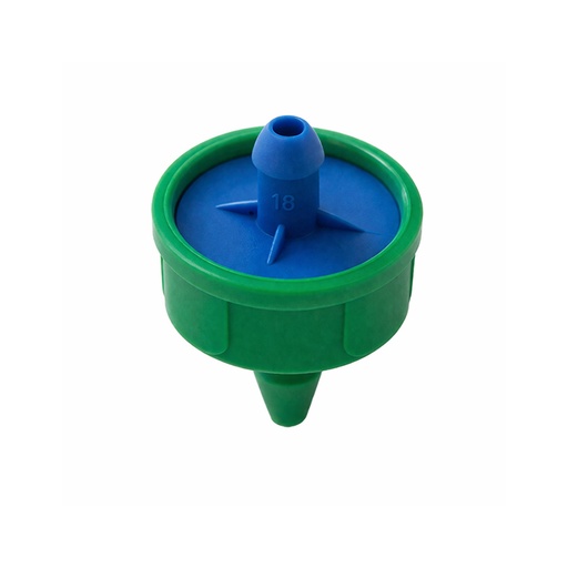 [210502A] GROW1 Pressure Compensating Junior Dripper w/ CNL 0.5GPH Blue/Green (250pcs/Pack)