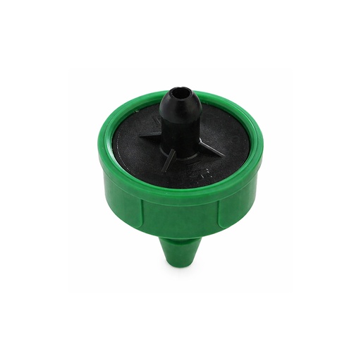 [210504A] GROW1 Pressure Compensating Junior Dripper w/ CNL 1.0GPH Black/Green (250pcs/Pack)