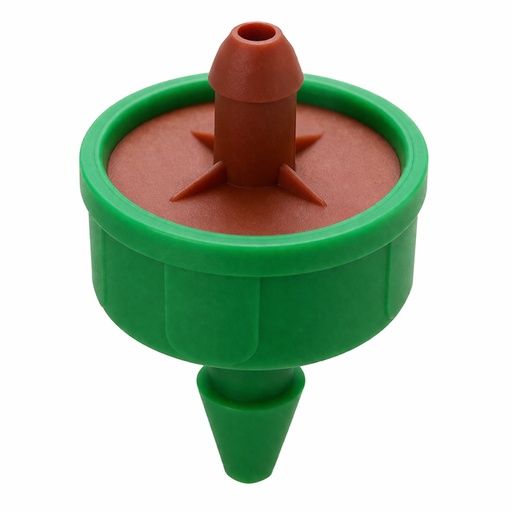 [210508A] GROW1 Pressure Compensating Junior Dripper w/ CNL 2.0GPH Green/Red (250pcs/Pack)