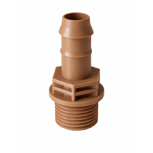 [217210] GROW1 1/2" MPT Male Thread Connector 17mm Adapter (25pcs/Pack)