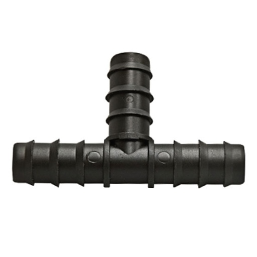 [257050] GROW1 Barbed Tee Connector 1/2in (10pcs/Pack)