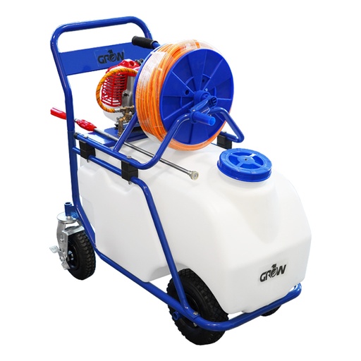 [333902] GROW1 CropCart 23 Gallon Gas Powered Ag Cart Sprayer 150ft Hose