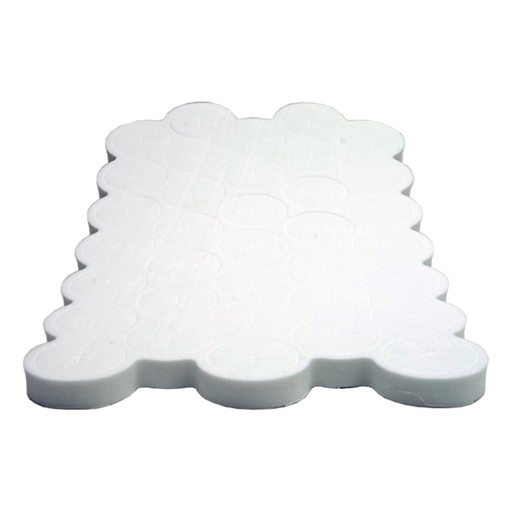 [672135WT] EZ-CLONE Cloning Collars White (35pcs/Pack)